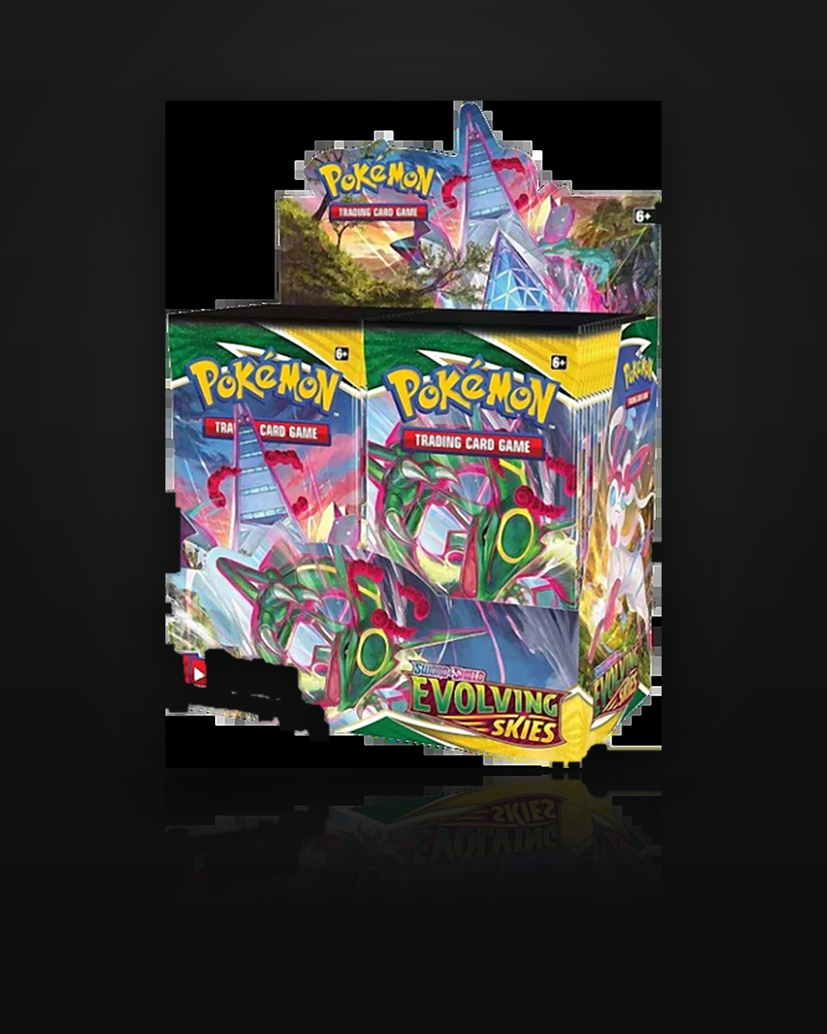 Evolving Skies — Booster Box, Sword & Shield — Evolving Skies, 2021 — graded Factory sealed — unopened