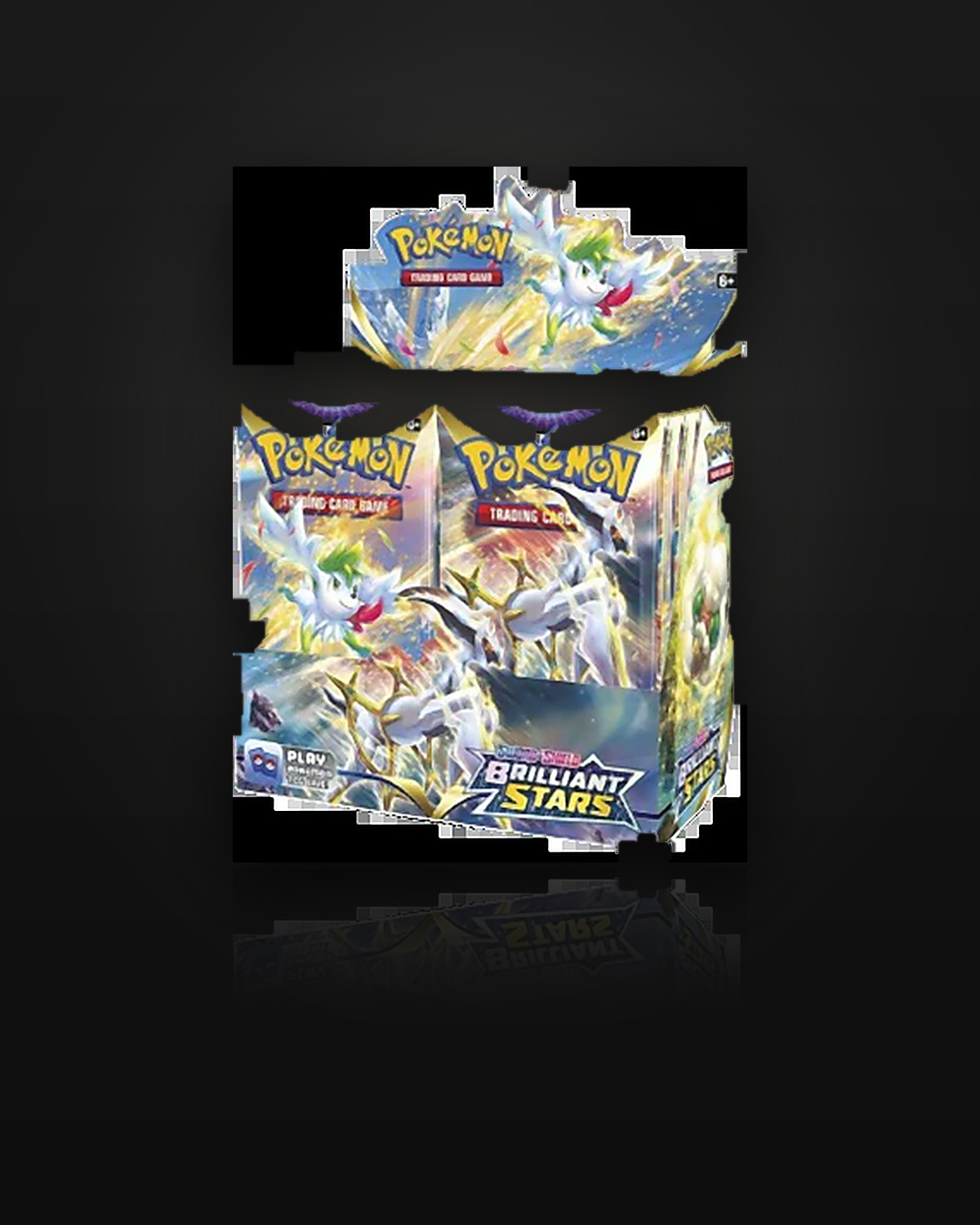 Brilliant Stars — Booster Box, Sword & Shield — Brilliant Stars, 2022 — graded Factory sealed — unopened